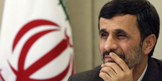 Nov. 23: Iran's President Mahmoud Ahmadinejad attends a news conference in Brazil (Reuters).