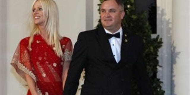 Nov. 24: Michaele and Tareq Salahi arrive at a State Dinner hosted by President Obama for Indian Prime Minister Manmohan Singh at the White House in Washington (AP).