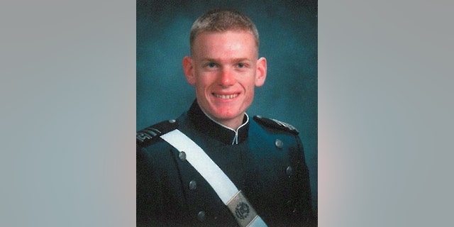 This 2003 photo released by the U.S. Air Force Academy shows Capt. Lucas Gruenther. The U.S. Air Force has identified Gruenther as the pilot of an F-16 fighter jet that went missing Monday, Jan. 28, 2013 on a training mission over the Adriatic Sea. (AP Photo/U.S. Air Force Academy)