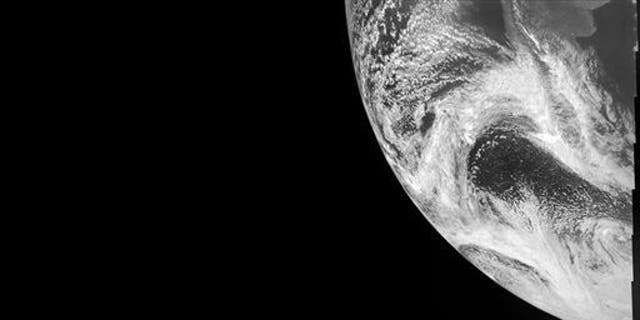 This image provided by NASA shows the southernmost tip of South America and a little bit of the Antarctic, taken from the Juno spacecraft during a flyby of Earth, Wednesday Oct. 9, 2013.