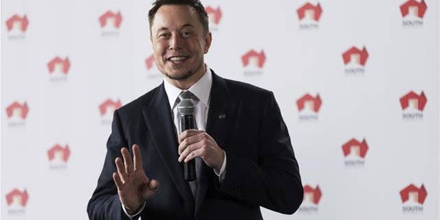 Tesla CEO Elon Musk is seen in Australia on July 7, 2017.