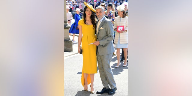 Amal Clooney's bright yellow dress was compared to a can of pineapple margarita.
