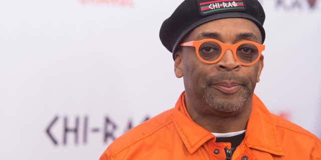 Dec. 1, 2015: Spike Lee attends the premiere of "Chi-Raq" at the Ziegfeld Theatre on in New York.