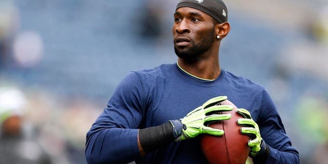Nov 2, 2014; Seattle, WA, USA; Seattle Seahawks wide receiver Ricardo Lockette (83) participates in pre game warmups against the Oakland Raiders at CenturyLink Field. Mandatory Credit: Joe Nicholson-USA TODAY Sports