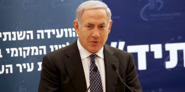 Dec. 8: Israeli Prime Minister Benjamin Netanyahu talks during a meeting of local council heads in Herzliya, near Tel Aviv, Israel.