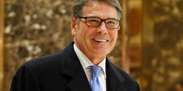 The tweet stemmed from the news that Trump would nominate Rick Perry to lead the Dept. of Energy.