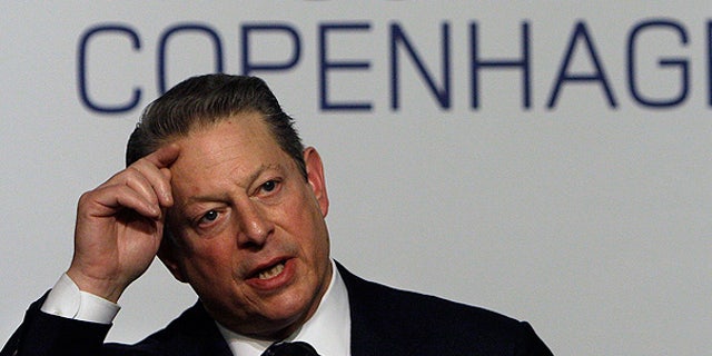 FILE: Former Vice President Al Gore speaks at the U.N. climate summit in Copenhagen on Dec. 14.