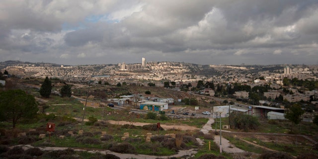 Dec. 5, 2012: General view of Givat Hamatos area in east Jerusalem.