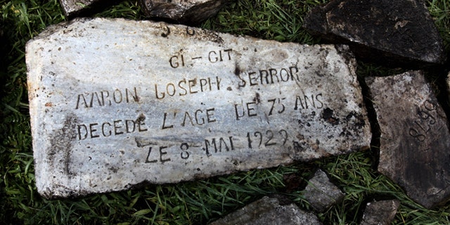 Lost Tombstones Recovered From Destroyed Jewish Cemetery Fox News lost-tombstones-recovered-from-destroyed-jewish-cemetery-fox-news