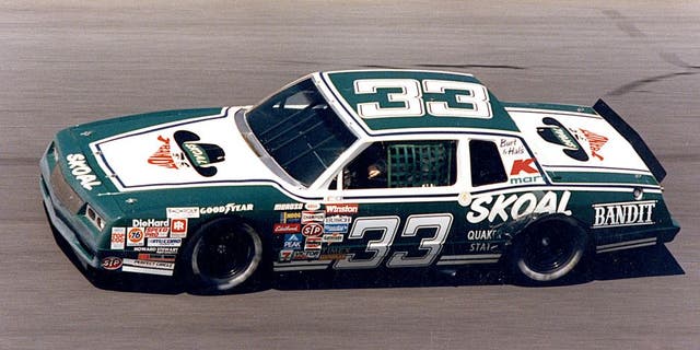 DAYTONA BEACH, FL ? 1984: Driving the Skoal Bandit Chevrolet for car owners Hal Needham and Burt Reynolds, Harry Gant had a good year at Daytona International Speedway, finishing sixth in the Daytona 500 and second in the Firecracker 400. (Photo by ISC Images &amp; Archives via Getty Images)