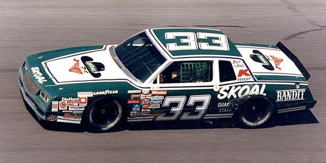 DAYTONA BEACH, FL ? 1984: Driving the Skoal Bandit Chevrolet for car owners Hal Needham and Burt Reynolds, Harry Gant had a good year at Daytona International Speedway, finishing sixth in the Daytona 500 and second in the Firecracker 400. (Photo by ISC Images & Archives via Getty Images)