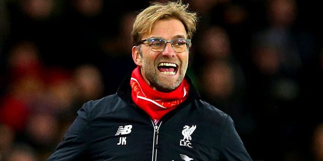 SUNDERLAND, ENGLAND - DECEMBER 30: Jurgen Klopp, manager of Liverpool reacts during the Barclays Premier League match between Sunderland and Liverpool at Stadium of Light on December 30, 2015 in Sunderland, England. (Photo by Ian MacNicol/Getty Images)