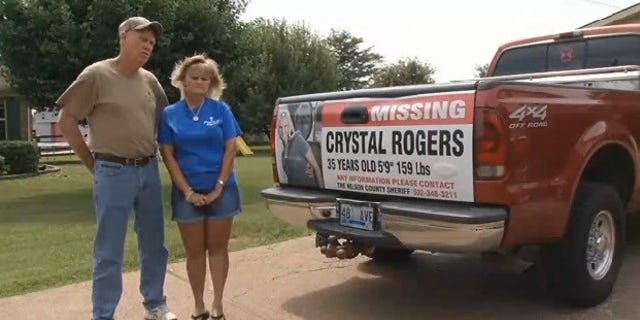 Crystal Rogers' parents, Tommy and Sherry Ballard, in an undated image.