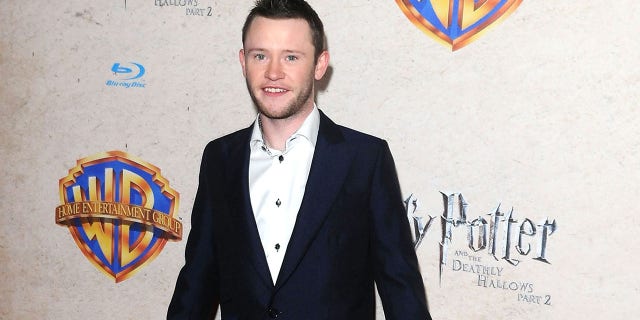 ORLANDO, FL - NOVEMBER 12:  Actor Devon Murray arrives at the Harry Potter and the Deathly Hallows: Part 2 Celebration at Universal Orlando on November 12, 2011 in Orlando, Florida.  (Photo by Gerardo Mora/Getty Images)