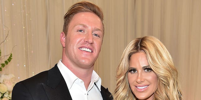 Kroy Biermann and Kim Zolciak-Biermann met while she starred on "Real Housewvies of Atlanta" and have since celebrated 11 years of wedded bliss and welcomed four children together. Pictured in 2016. 