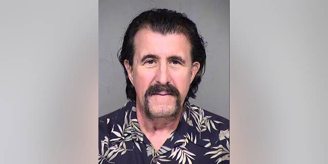 FILE – This Oct. 8, 2015, file photo, provided by the Maricopa County Sheriff's Office in Phoenix, Ariz., shows Sam Perone after his arrest in connection with a 1992 murder case in Ohio. Perone was sentenced to 11 years in prison after pleading guilty Tuesday, Oct. 18, 2016, to voluntary manslaughter and gross abuse of a corpse in the 1992 death of Richard Woods, of Dublin, Ohio, a rival furniture salesman whose body was found in a ravine with gunshot wounds to the head. (Maricopa County Sheriff's Office via AP, File)