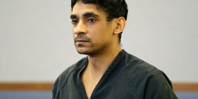Jason Quate appears in court Friday, June 9, 2017, in Las Vegas.