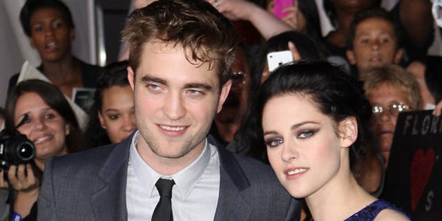 Robert Pattinson and Kristen Stewart, in happier times.
