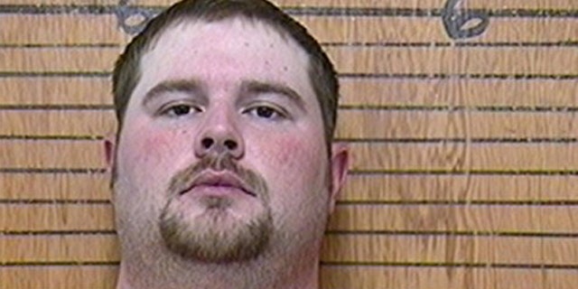 January 4, 2012: This image provided by the Grady County Oklahoma sheriff's office shows 29-year-old Dustin Louis Stewart.