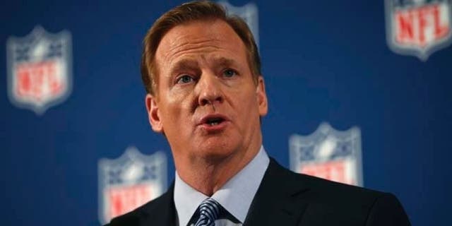 NFL Commissioner Roger Goodell.