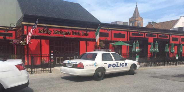 The shooting took place outside a bar in the Over-the-Rhine neighborhood at around 1:45 a.m.