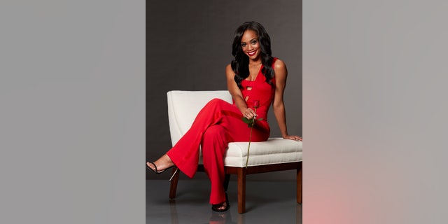 THE BACHELORETTE - Rachel Lindsay, a fan favorite on the 21st season of ABCâs hit romance reality series âThe Bachelor,â starring Nick Viall, was named as the next woman to hand out the roses and attempt to find her own happy ending when âThe Bacheloretteâ premieres for its 13th season, MONDAY, MAY 22 (9:00-11:00 p.m. EST), on The ABC Television Network. (ABC/Craig Sjodin)
RACHEL LINDSAY