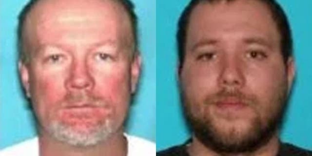 Officers said the suspects, 51-year-old Flint Wayne Harrison and his son 22-year-old Dereck James (DJ) Harrison, had "wire ties and duct tape prepared and ready to use" in the basement.