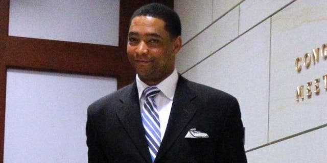 Rep. Cedric Richmond, D-La., in the Capitol Hill visitor's center