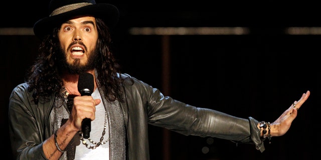 Actor and comedian Russell Brand.
