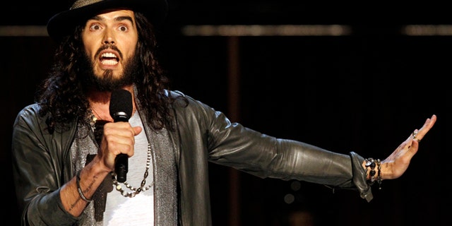 Actor and comedian Russell Brand.