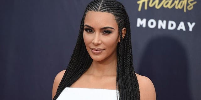 Kardashian explained she wears the braids to match hairstyles when her daughter North asks.