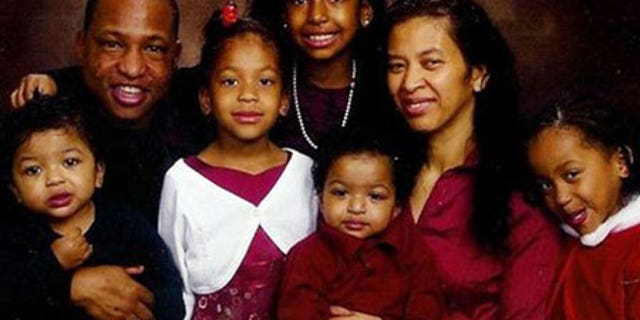 Ervin Antonio Lupoe, his wife Ana and their five children.