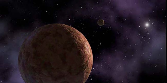 Artist's conception of Sedna, an exoplanet hiding on the fringes of our solar system.
