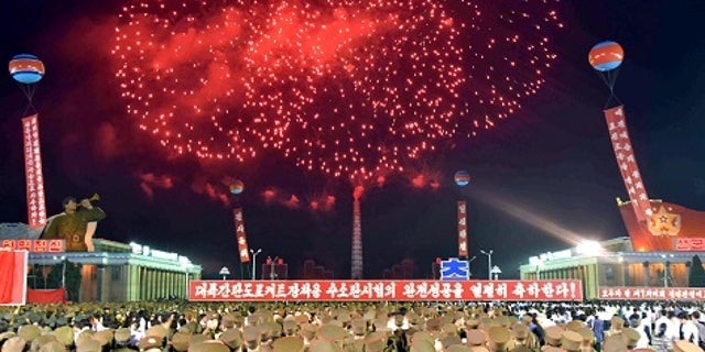 Pyongyang celebrated a successful hydrostatic test.