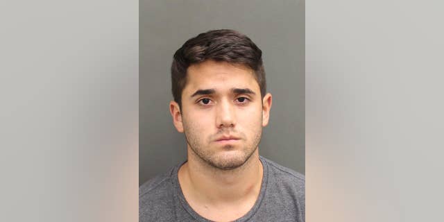 Alexander Garces was arrested Monday night.
