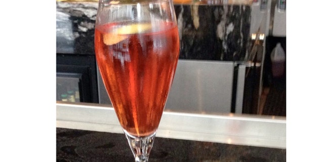 This drink, called the Quattroporte, comes with a ride in a Maserati.