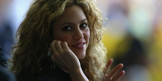 Shakira during the FIFA Confederations Cup on June 30, 2013 in Rio de Janeiro, Brazil.