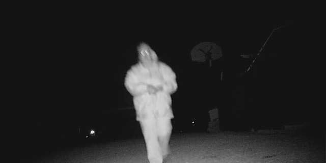 A trail camera caught an image of a possible suspect.