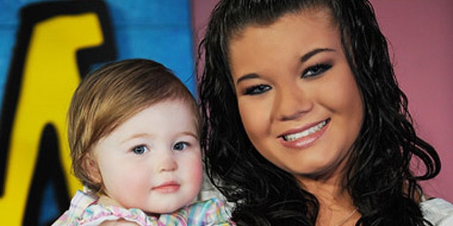 'Teen Mom' Star Amber Portwood and daughter Leah at the MTV reality series finale.
