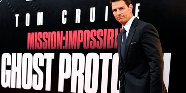 Dec. 19: Actor Tom Cruise attends the U.S. premiere of 'Mission: Impossible - Ghost Protocol' at the Ziegfeld Theatre in New York.
