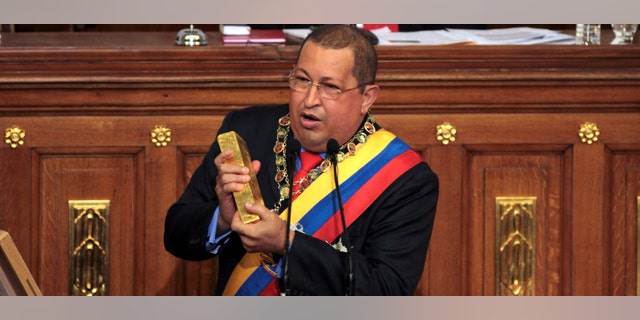 The late Venezuelan President Hugo Chavez, addressing the National Assembly in Caracas in 2012.