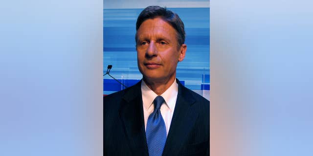 Former New Mexico Gov. Gary Johnson at the May 5, 2011 Republican Presidential Debate in South Carolina (FOX News Photo)