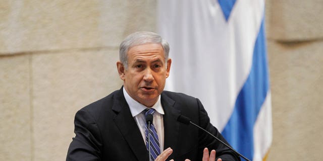 Nov. 2, 2011: Israeli Prime Minister Benjamin Netanyahu talks during a session of the Knesset, Israel's Parliament, in Jerusalem.