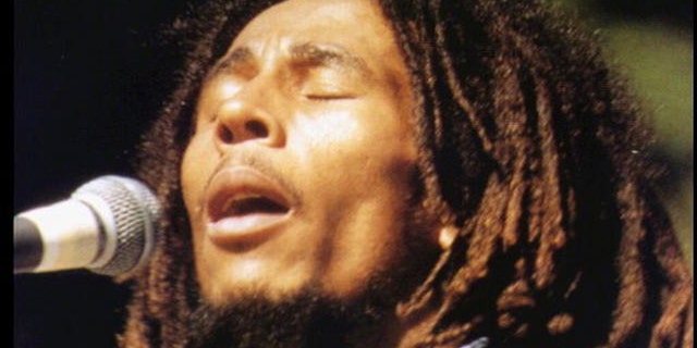 Singer Bob Marley.
