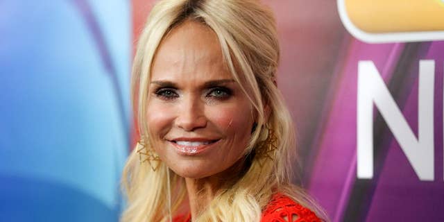 Kristin Chenoweth arrives at the NBCUniversal Television Critics Association summer press tour, in Beverly Hills, Calif.