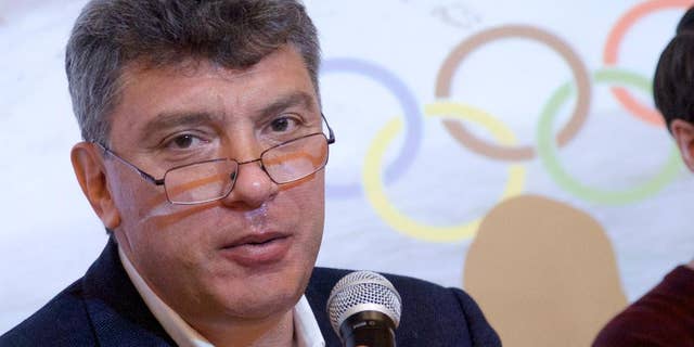 Nemtsov, a former Russian deputy prime minister and vocal critic of Putin, was gunned down in Moscow last year. (AP)