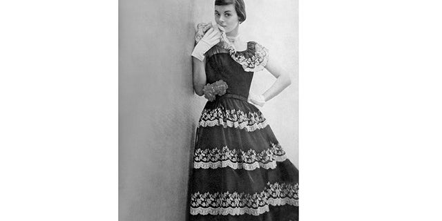 Carolyn Scott Reybold posed for Charm Magazine in 1949.