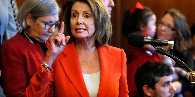 Nancy Pelosi is warning Democrats to behave during President Trump's State of the Union address.