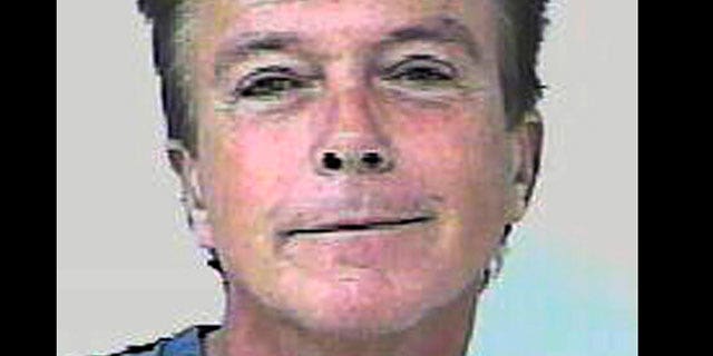 David Cassidy in a mugshot from his arrest.