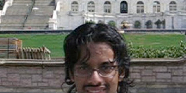 Ehsanul Islam Sadequee poses in front of the U.S. Capitol in a video recorded by his friend, a convicted terrorist, during their 2005 trip to Washington.